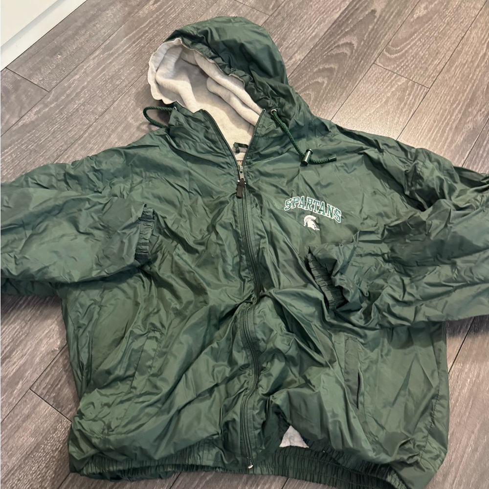Steve & Barry's Green Athletic Jacket